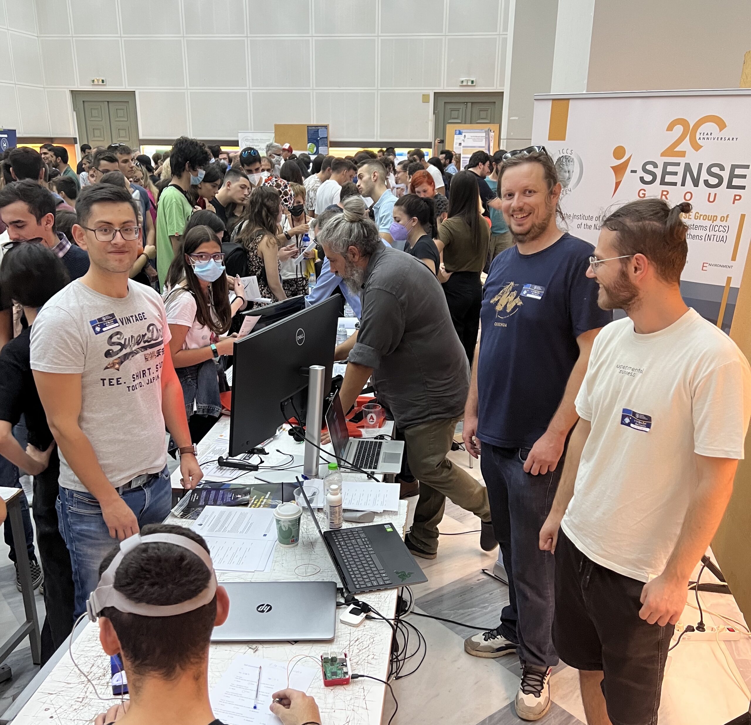 Read more about the article I-SENSE Group in the European Researchers Night 2022: Bringing our research results closer to society